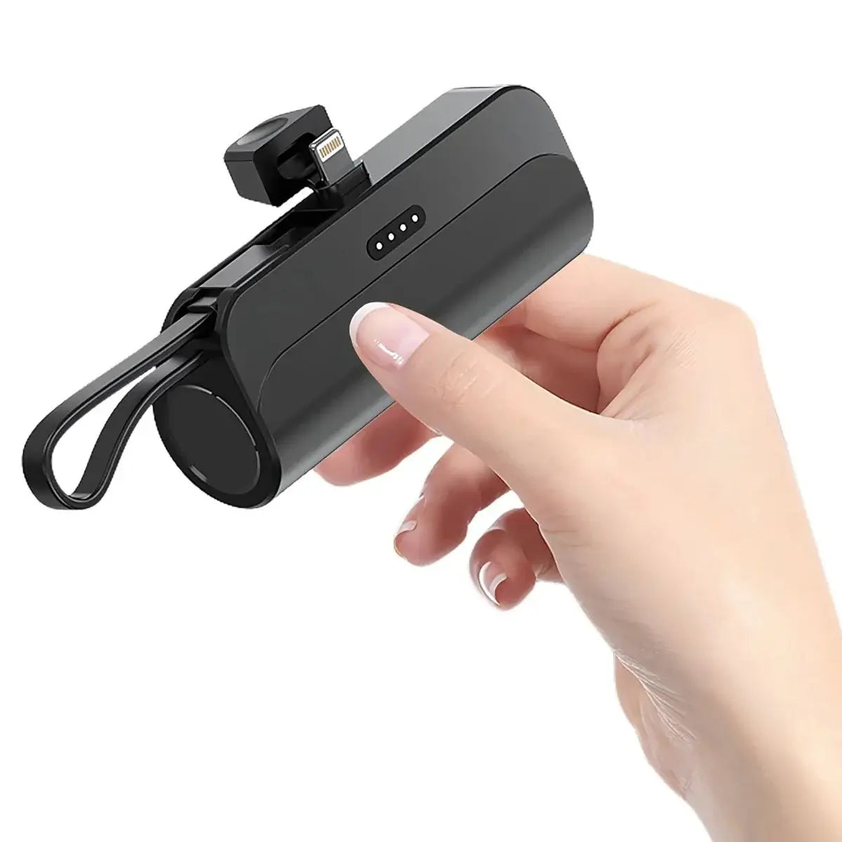 Buy 5000mAh Mini Power Bank, Portable Fast Charger for iPhone & Type-C Devices - POWER BANK MINI at Caseles-3000mA, Type C
