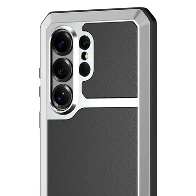 Buy S26 Ultra Metal Case, Waterproof Dustproof Shockproof 3-Proof Cover, Wireless Charging & Heat Dissipation Armor for Samsung S26 Ultra 5G - JONAH at Caseles-Samsung Galaxy S26 Ultra, Black