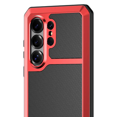 Buy S26 Ultra Metal Case, Waterproof Dustproof Shockproof 3-Proof Cover, Wireless Charging & Heat Dissipation Armor for Samsung S26 Ultra 5G - JONAH at Caseles-Samsung Galaxy S26 Ultra, Black
