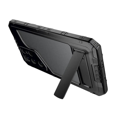Buy Metal Waterproof Phone Case, with Built in Screen Protector, FullBody Protective Shockproof Heavy Duty Rugged Defender Cover - TYSON at Caseles-Samsung Galaxy S25 Ultra, Black