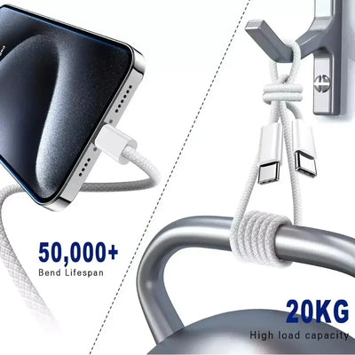 Buy Fast Charging Data Type C Cable, 3.28-Foot, White - USB-C to USB-C Cable at Caseles-, 