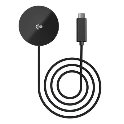 Buy 15W Qi2 Magnetic Wireless Charger Pad — 360° Strong MagSafe-Compatible Fast Charging for iPhone, Samsung, AirPods & Apple Watch - CHARGING PAD FOR MAGSAFE at KingKongBox-, 