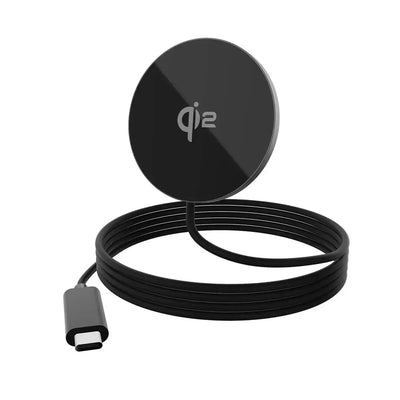 Buy 15W Qi2 Magnetic Wireless Charger Pad — 360° Strong MagSafe-Compatible Fast Charging for iPhone, Samsung, AirPods & Apple Watch - CHARGING PAD FOR MAGSAFE at KingKongBox-, 