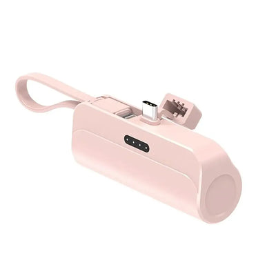 Buy 5000mAh Mini Power Bank, Portable Fast Charger for iPhone & Type-C Devices - POWER BANK MINI at Caseles-3000mA, Type C
