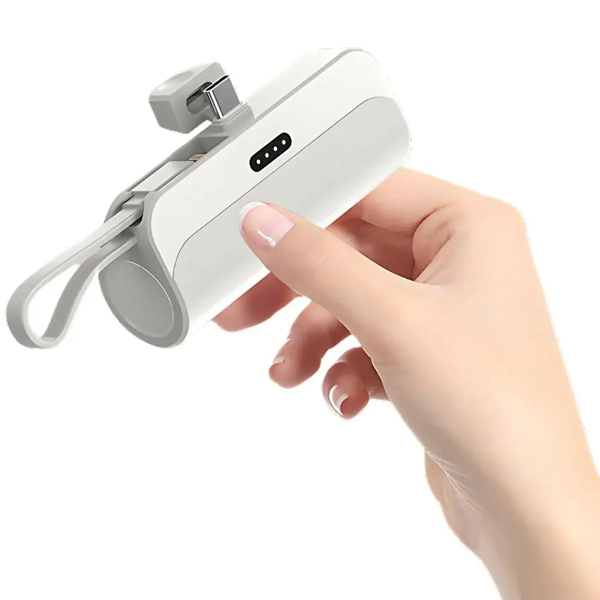 Buy 5000mAh Mini Power Bank, Portable Fast Charger for iPhone & Type-C Devices - POWER BANK MINI at Caseles-3000mA, Type C